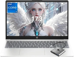 HP - 17.3" 17-cn3003dx Laptop Intel Core i3-N305 - 16GB Memory - 512 GB SSD  - Picture 1 of 7