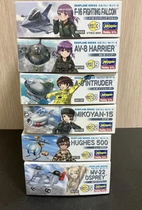 Venta de paquete de 6 artículos Hasegawa Eggplane: F-16, AV-8, MV-22, etc. - Imagen 1 de 7