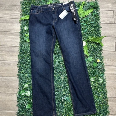 Women’s Natural reflections Plus Size 16t Jeans Brand New Straight Leg Dark Wash - Image 1 of 4