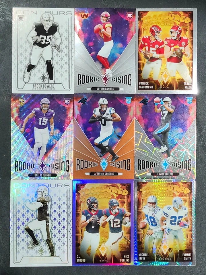 2024 Phoenix Football INSERTS with Color Prizms You Pick the Card - Image 1 of 1