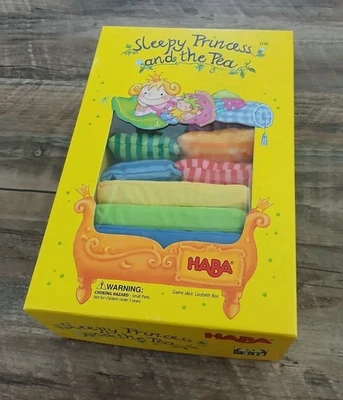 Haba Sleepy Princess & the Pea Board Game 100% Complete Very Good Family Kids - Image 1 of 3