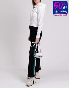 RRP €876 MONSE Bootcut Trousers US4 UK8 IT40 S High Waist Stretch Made in USA - Picture 1 of 10