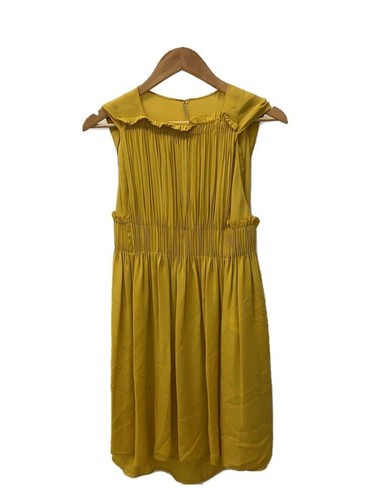 VALENTINO altro abito smanicato 40 seta YLW KB0VA7M11MH