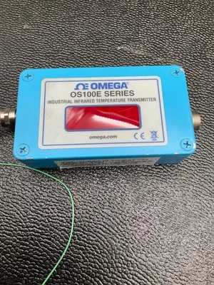 OMEGA OS102E-V2-HT INFRARED TEMPERATURE SENSOR RS232 USED - Image 1 of 4