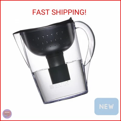 Brita Pacifica Water Filter 10 Cup Green Pitcher Black - Image 1 of 2