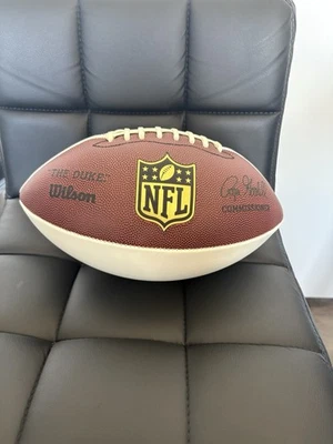 Balón de juego Wilson NFL The Duke Football WTF1192 Roger Goodell tamaño oficial Foto 1 de 4