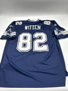 Jason Witten Dallas Cowboys Jersey Mens Size 2XL XXL Blue NFL Football Reebok - Picture 1 of 11