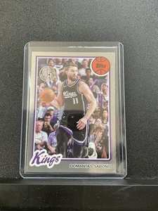 2025-26 Topps Domantas Sabonis #80BK-36 1980 Topps Basketball Kings - Picture 1 of 2