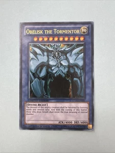 1996 Obelisk the Tormentor YGLD-ENG02 King of Games: Yugi's Legendary Decks MINT - Picture 1 of 6