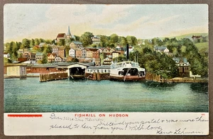Fishkill NY View of Fishkill on the Hudson from the River SHIPS FREE - Picture 1 of 2