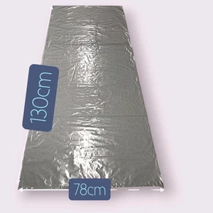10 Clear Polythene Bags 78x130cm Heavy Duty XX Large Plastic 300 Gauge Strong - Picture 1 of 3