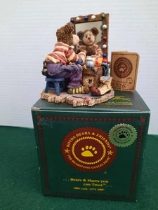 Boyds Bearstone Graffitie…”Put on Your Happy Face” Style #02001-71 - Picture 1 of 5