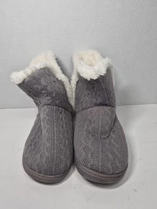 Dearfoams Damengröße 11-12 gemütliche Slipper Pullover Stiefel M94 - Bild 1 von 7