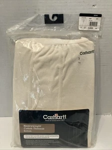 Carhartt Heavyweight Cotton Thermal Bottom Long Johns Base Layer Pants -X Large- - Picture 1 of 17