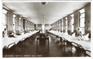 Kent, Londres, Forest Hill Ward Lewisham Hospital, foto postal, 5 enfermeras - Imagen 1 de 1