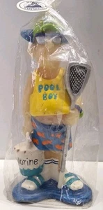Vintage Candle Boston Warehouse Pool Boy Single Wick 7.25" in Original Packaging - Picture 1 of 8