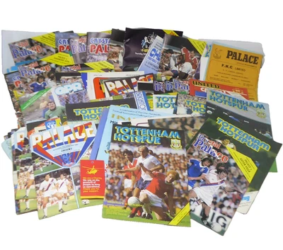 Vintage Tottenham Hotspur Crystal Palace Programmes Booklets Z7 - Image 1 of 4