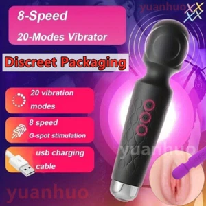 For Women Powerful Personal Bullet Vibrators Waterproof Neck Wand Massagers Toys - Picture 1 of 13