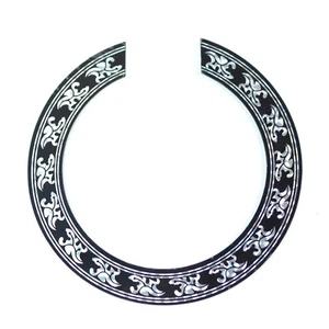 Acoustic Guitar SoundHole ring Decal Sticker self-adhesive for Small 39" - Picture 1 of 4