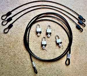 security cables and locks - Picture 1 of 3