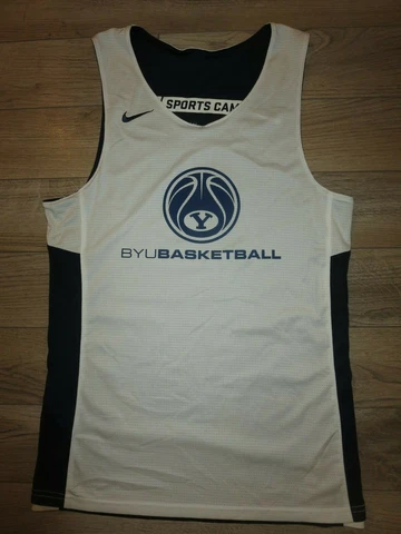 Brigham Young University BYU Cougars Team Issued Basketball Nike Jersey Medium M Cover