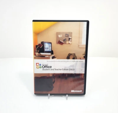 Microsoft Office 2003 Student and Teacher Edition Product Key & Disc - Image 1 of 2
