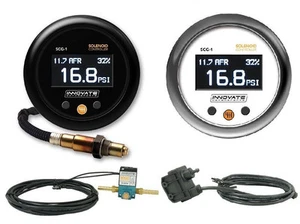 Innovate Motorsports SCG-1 Solenoid Boost Controller & Wideband O2 AFR Gauge Kit - Picture 1 of 3