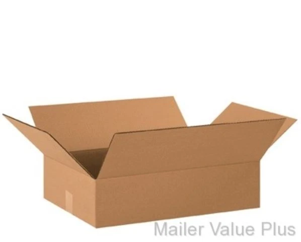 25 - 20 x 14 x 4 Shipping Boxes Packing Moving Cartons Cardboard Mailing Box - Image 1 of 1