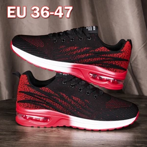 Moda Para hombres Malla Zapatos para Correr Tenis Ligeros Goma Zapatos Atléticos - Imagen 1 de 40