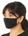 Bella Mund-Nasen-Maske Stoffmaske Gesichtsmaske Waschbar Schwarz BL044