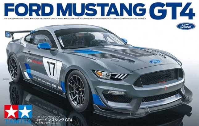 Automodello in Kit da costruire Tamiya 300024354 Ford Mustang Gt4 1 24