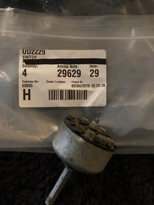Rolls-Royce Bentley Silver Cloud II III PV Fuel Pump Test Switch UD2229 OEM NOS - Picture 1 of 4