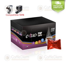 Pop Caffè 100 Capsule Cialde Compatibili Mitaca Mps Forte Supremo Cremoso E-Tuo