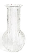 Timo Sarpaneva Iittala Grandora Art Glass Vase Textured Fire Ice Design MCM 1970