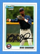 2010 Bowman Draft Prospects #BDPP33 Niko Goodrum Minnesota Twins