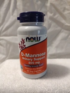 🔥D-Mannose UrinarySupport 500 mg, 60 Veg Capsules (500 mg per Capsule) (4/2027) - Picture 1 of 4