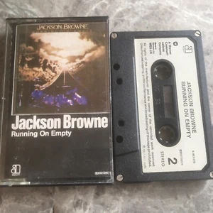 JACKSON BROWNE RUNNING ON EMPTY CASSETTE TAPE ASYLUM 1977 - Picture 1 of 2
