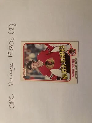 1981-82 O-PEE-CHEE NHL HOCKEY #65 DARRYL SUTTER RC ROOKIE CHICAGO BLACKHAWKS - Image 1 of 4