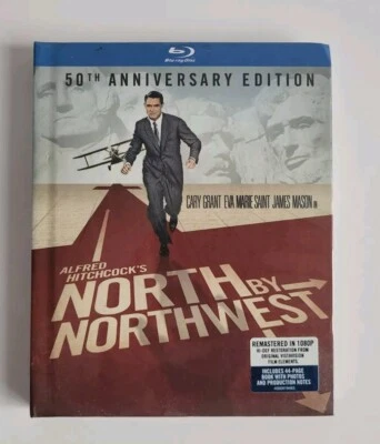 North by Northwest 50th Anniversary Blu-ray DigiBook US import OOP RARE sealed - Image 1 of 4