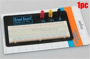 1Pcs 830 Tie Points ZY-201 Solderless Breadboard Ic New co - Bild 1 von 2