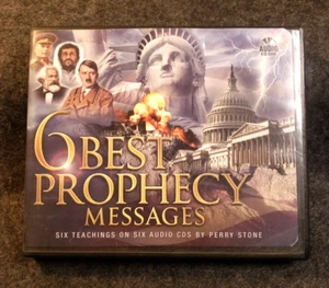 Perry Stone 6 Beste Prophezeiungsbotschaften 6 Lehren auf 6 Audio-CD's (C1B1) - Bild 1 von 12