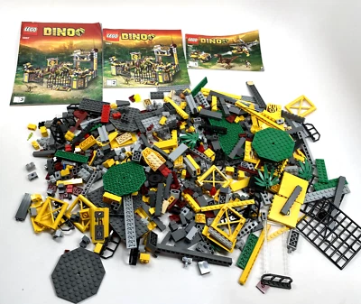 LEGO 5887 Dino Defense HQ con Manuales - Incompleto Foto 1 de 4