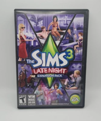 The Sims 3: Late Night Expansion Pack - 2010 - EA Games - USED - Image 1 of 4