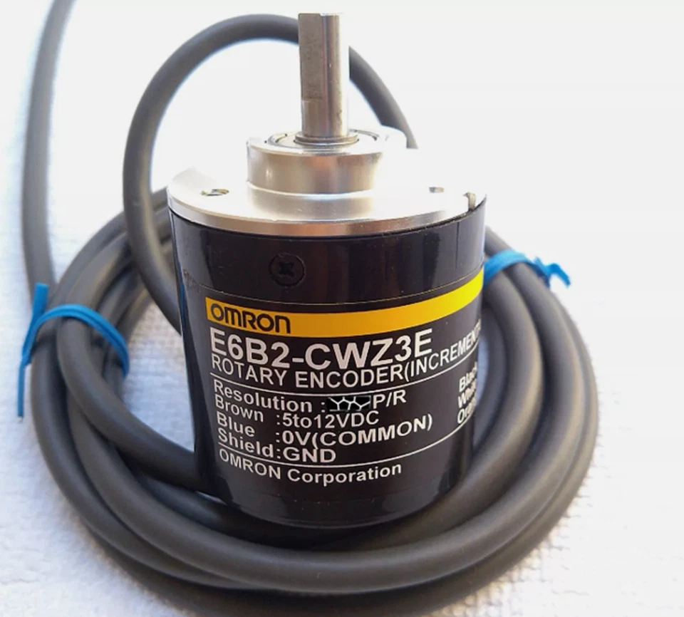 1x Omron 60p Incremental Rotary Encoder 60p/r 12 24v DC E6b2-cwz5b PNP