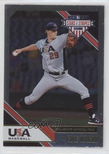 2020 Panini USA Baseball Stars & Stripes Longevity Cole Wilcox #10