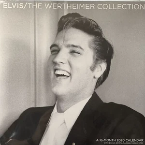 ELVIS: The Wertheimer Collection 2020 16-Month Calendar New & Sealed + Wallpaper - Picture 1 of 5