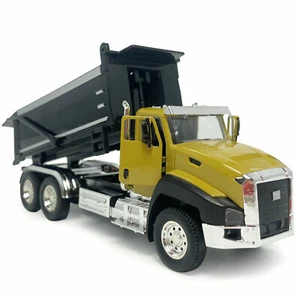 1:50 Engineering Dumptruck Construction Model Car Diecast Pull Back Boys Toy Car - Picture 1 of 17