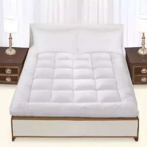 Mattress Topper Hotel Quality Deep Sleep 5cm/2" Thick Double Single King Topper - Picture 1 of 12