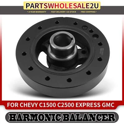 Equilibrador armónico de motor para Chevrolet C1500 C2500 K2500 K1500 GMC Savana 5,0 L Foto 1 de 4