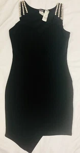 Fashion Magazine Women Black Casual Dress Med - Picture 1 of 9